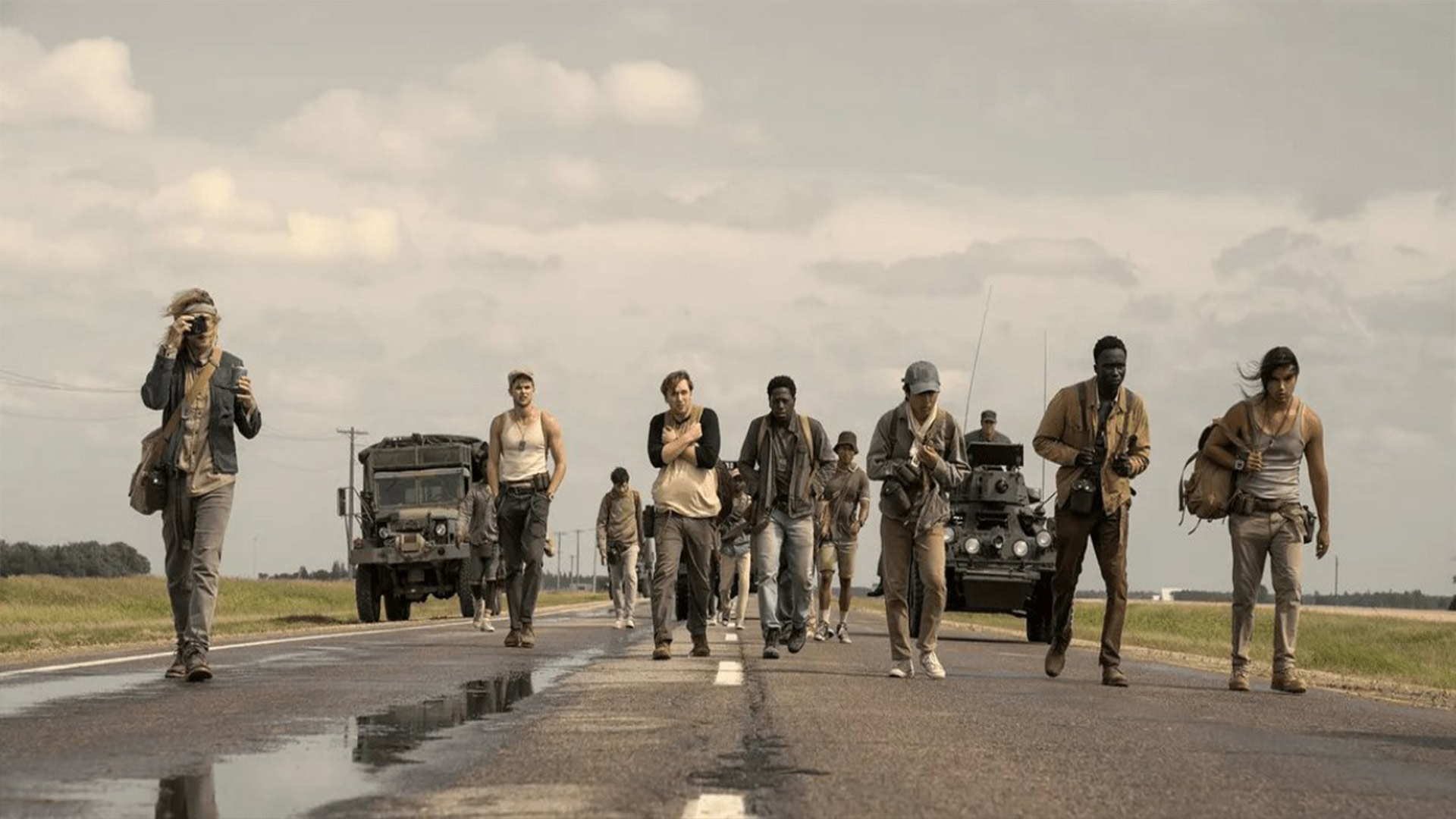 از تریلر رسمی سریال The Long Walk رونمایی شد